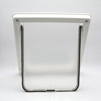 HKM-880083 Dual-Sided Pet Door with Locking Rear Panel, High-Grade ABS, 35cm x 29cm