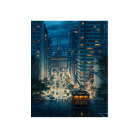HKM-880083 Framed Picture DIY Acrylic Painting Kit - 40x50cm Eco-Friendly Non-Toxic Paint