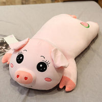 HKM-880211 Cute Animal Plush Pillows - Elephant, Pig, Shiba Inu, Koala - Soft PP Cotton Filling