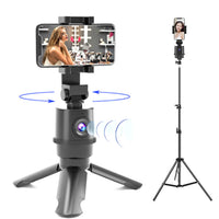 HKM-880339 360-Degree Intelligent Tracking Camera with AI Face Recognition and Mobile Phone Holder