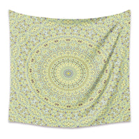 HKM-880403 Bohemian Mandala Tapestry - Polyester Fiber, Multiple Sizes Available