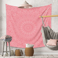 HKM-880403 Bohemian Mandala Tapestry - Polyester Fiber, Multiple Sizes Available