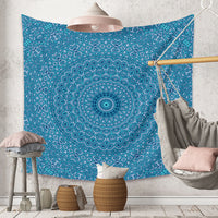 HKM-880403 Bohemian Mandala Tapestry - Polyester Fiber, Multiple Sizes Available
