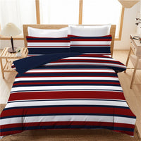 HKM-880403 Geometric Twill Three-Piece Quilt Cover Set in Yellow for 1.8m Beds