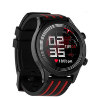 HKM-880595 Full Touch Smart Watch with Heart Rate Monitor, Zinc Alloy Design, Waterproof, USB Interface, Black and Red, Black and White, Black and Gray