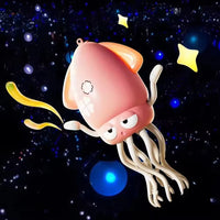 HKM-880659 Interactive Electric Crawling Octopus Toy with Obstacle Avoidance, Music, and Lights for Ages 2-7