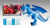 HKM-881043 Colorful Walking Remote Control Dinosaur Toy for Kids, Musical and Interactive, 51cm-99cm Height