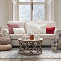 HKM-881043 Reversible Lamb Wool Cushion Cover - Available in Various Colors and Sizes