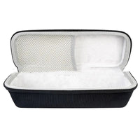 HKM-881107 Portable EVA Storage Case for Bluetooth Speaker with Climbing Carabiner, Black