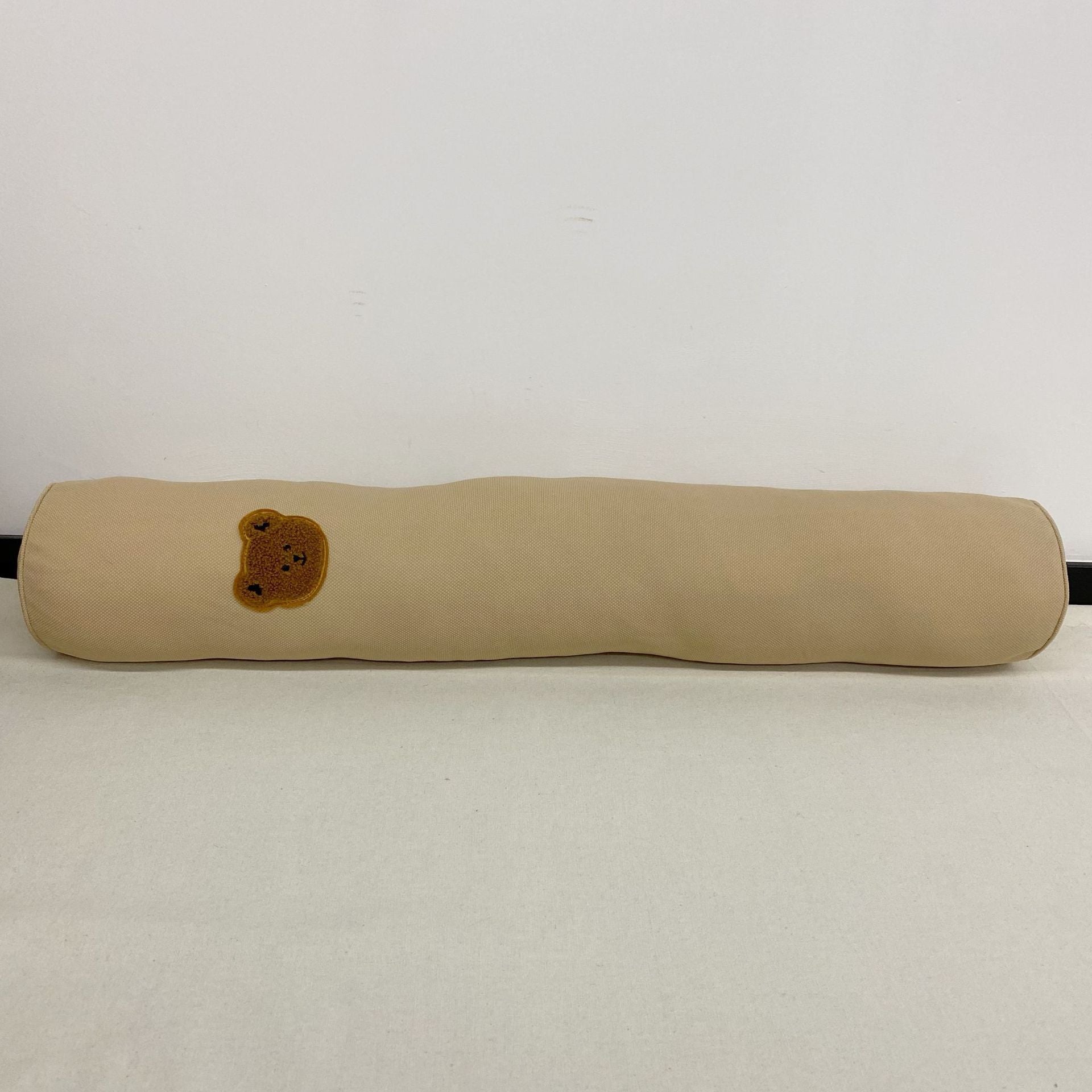 HKM-881363 Baby Comfort Pillow - Long Cylindrical and Moon Shape, Soft Cotton Fill for Enhanced Sleep Support in Various Colors
