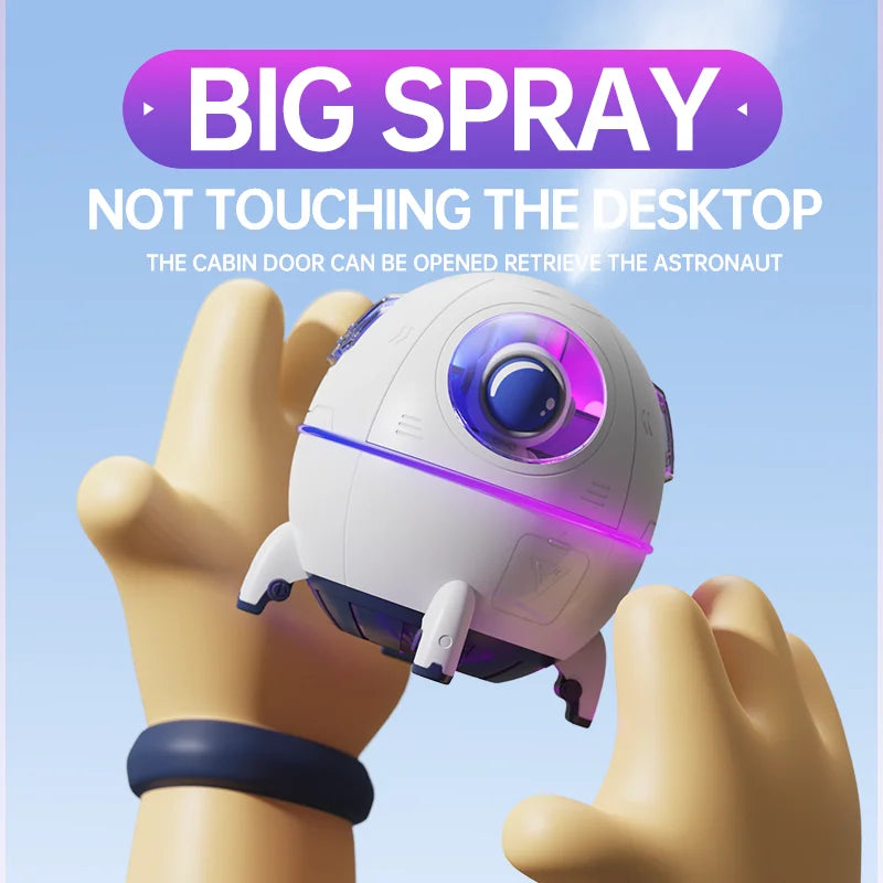 KTX-881427 Ultrasonic Aromatherapy Humidifier with 1.3L Tank, 7 Colour LED Lights, and Touchscreen Control