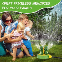 HKM-881491 Dinosaur Sprinkler Water Play Toy for Kids - Summer Outdoor Lawn Fun