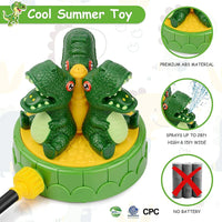 HKM-881491 Dinosaur Sprinkler Water Play Toy for Kids - Summer Outdoor Lawn Fun