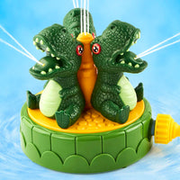 HKM-881491 Dinosaur Sprinkler Water Play Toy for Kids - Summer Outdoor Lawn Fun