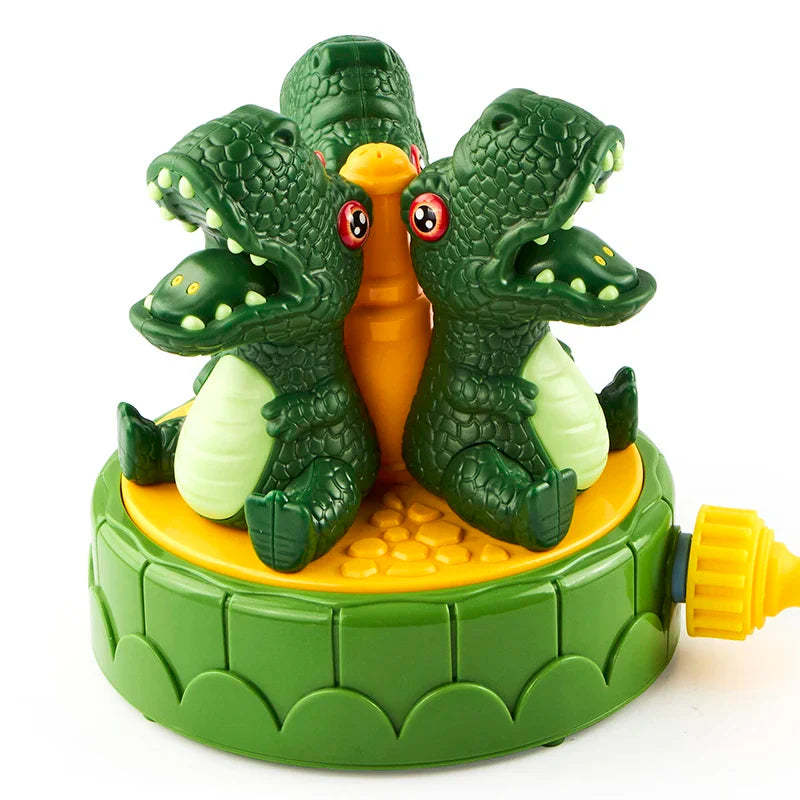 HKM-881491 Dinosaur Sprinkler Water Play Toy for Kids - Summer Outdoor Lawn Fun