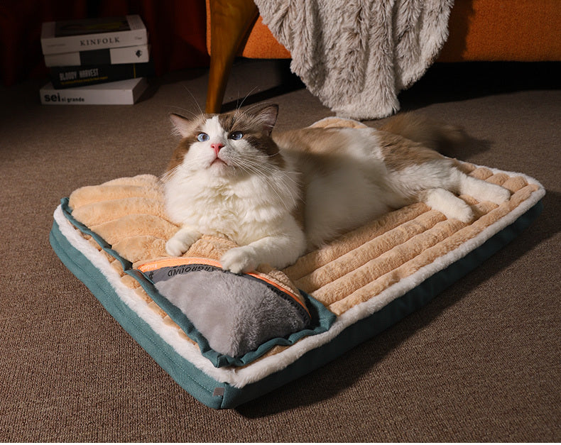 HKM-881619 Winter Warm Dog Kennel Pillow Dog Mat Dog Sleeping Mat Sleeping Cat