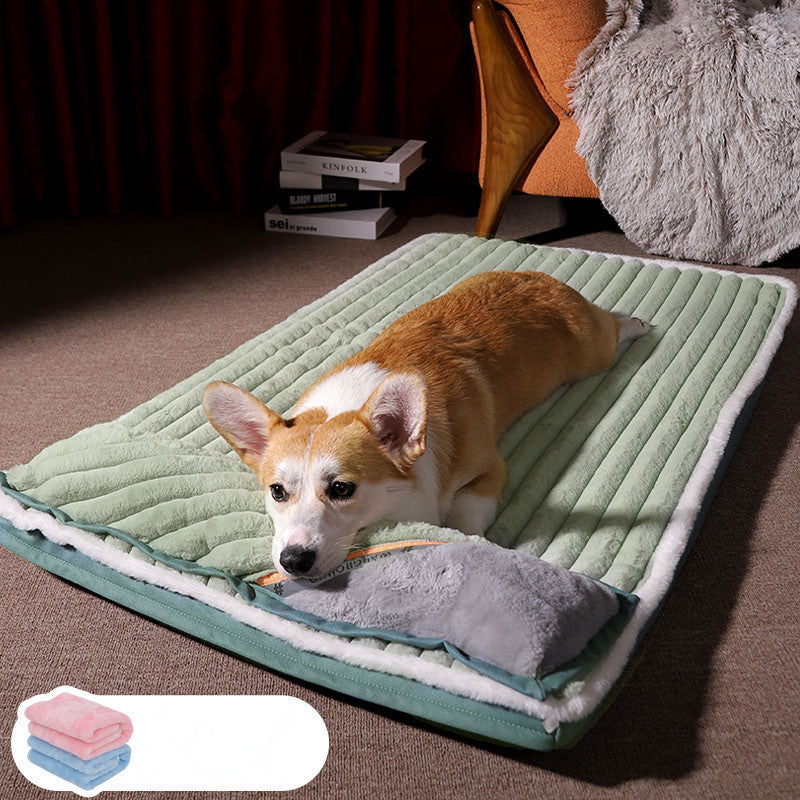 HKM-881619 Winter Warm Dog Kennel Pillow Dog Mat Dog Sleeping Mat Sleeping Cat