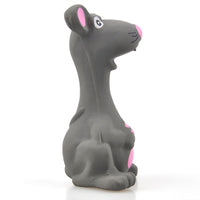 HKM-881875 Latex Molar Teeth Cleaning Chew Toy for Dogs - Gray, 14cm