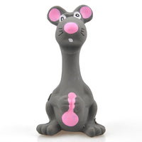 HKM-881875 Latex Molar Teeth Cleaning Chew Toy for Dogs - Gray, 14cm
