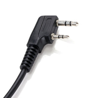 HKM-881939 Hand Microphone for UV5R Walkie-Talkie with Indicator Light and Clip-On Feature