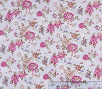 HKM-882067 Calm Rose Textile Fabric Hanging Belt Apron - 100% Polyester, 1X1.5M Cloth