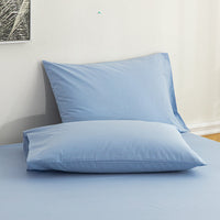 HKM-882195 Earthing Pillowcase in Blue or Green - Antibacterial Silver Fiber, Pure Cotton, Anti-Static, 51x76cm
