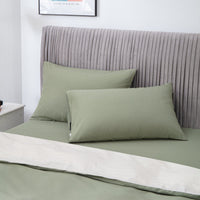 HKM-882195 Earthing Pillowcase in Blue or Green - Antibacterial Silver Fiber, Pure Cotton, Anti-Static, 51x76cm
