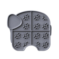 HKM-882259 Silicone Pet Licking Pad with Suction Cups for Dogs and Cats - Anti-Choking Slow Feeder