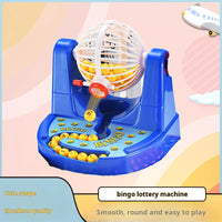 HKM-882387 Interactive Lottery Draw Machine Game for Kids - Fun Bingo Simulation Toy