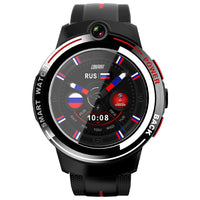 HKM-882899 4G Smart Watch with Ceramic Bezel, 1.39" AMOLED Screen, 5MP Camera, Multi-Function Health Monitoring, and Activity Tracking