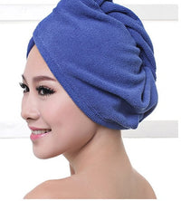 HKM-882963 Absorbent Microfiber Hair Dryer Cap for Quick and Easy Drying