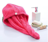 HKM-882963 Absorbent Microfiber Hair Dryer Cap for Quick and Easy Drying