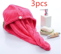 HKM-882963 Absorbent Microfiber Hair Dryer Cap for Quick and Easy Drying