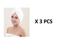 HKM-882963 Absorbent Microfiber Hair Dryer Cap for Quick and Easy Drying