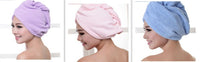 HKM-882963 Absorbent Microfiber Hair Dryer Cap for Quick and Easy Drying