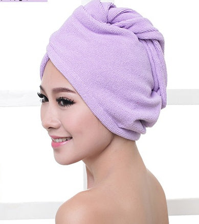 HKM-882963 Absorbent Microfiber Hair Dryer Cap for Quick and Easy Drying