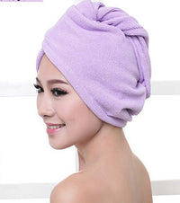 HKM-882963 Absorbent Microfiber Hair Dryer Cap for Quick and Easy Drying