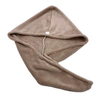 HKM-882963 Absorbent Microfiber Hair Dryer Cap for Quick and Easy Drying