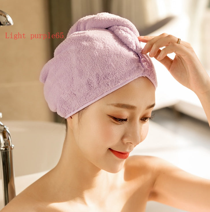 HKM-882963 Absorbent Microfiber Hair Dryer Cap for Quick and Easy Drying