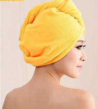 HKM-882963 Absorbent Microfiber Hair Dryer Cap for Quick and Easy Drying