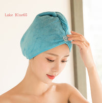 HKM-882963 Absorbent Microfiber Hair Dryer Cap for Quick and Easy Drying