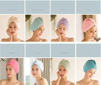 HKM-882963 Absorbent Microfiber Hair Dryer Cap for Quick and Easy Drying