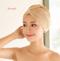 HKM-882963 Absorbent Microfiber Hair Dryer Cap for Quick and Easy Drying