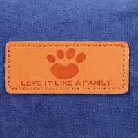 HKM-883027 Double-Sided Cloth Dog and Cat Litter Mat in Red, Blue, and Brown - Multiple Sizes Available