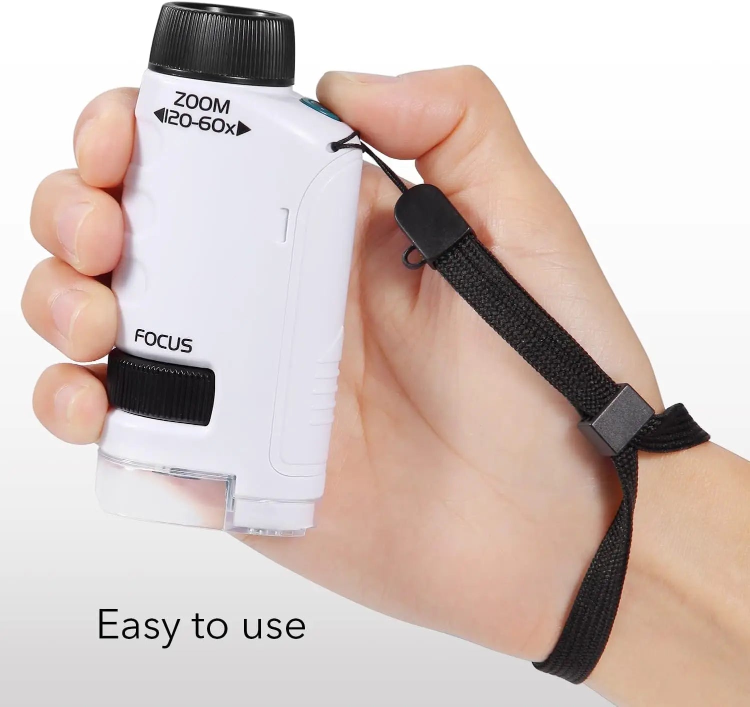 HKM-883027 Portable Handheld Microscope 60x for Kids - Mini Toy Pocket Explorer