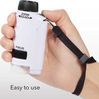 HKM-883027 Portable Handheld Microscope 60x for Kids - Mini Toy Pocket Explorer