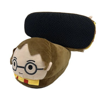 HKM-883219 Cartoon Plush Anime Slippers for Men and Kids - Warm Winter Home Footwear