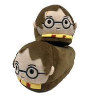 HKM-883219 Cartoon Plush Anime Slippers for Men and Kids - Warm Winter Home Footwear