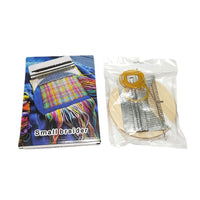 HKM-883219 Portable Stainless Steel & Wood Knitting Machine Tool Package with Rubber Bands and Manual