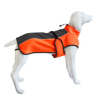 HKM-883219 Reflective Warm Dog Jacket for Autumn and Winter in Orange, Gray, and Persimmon Yellow, Available in Sizes S to 2XL